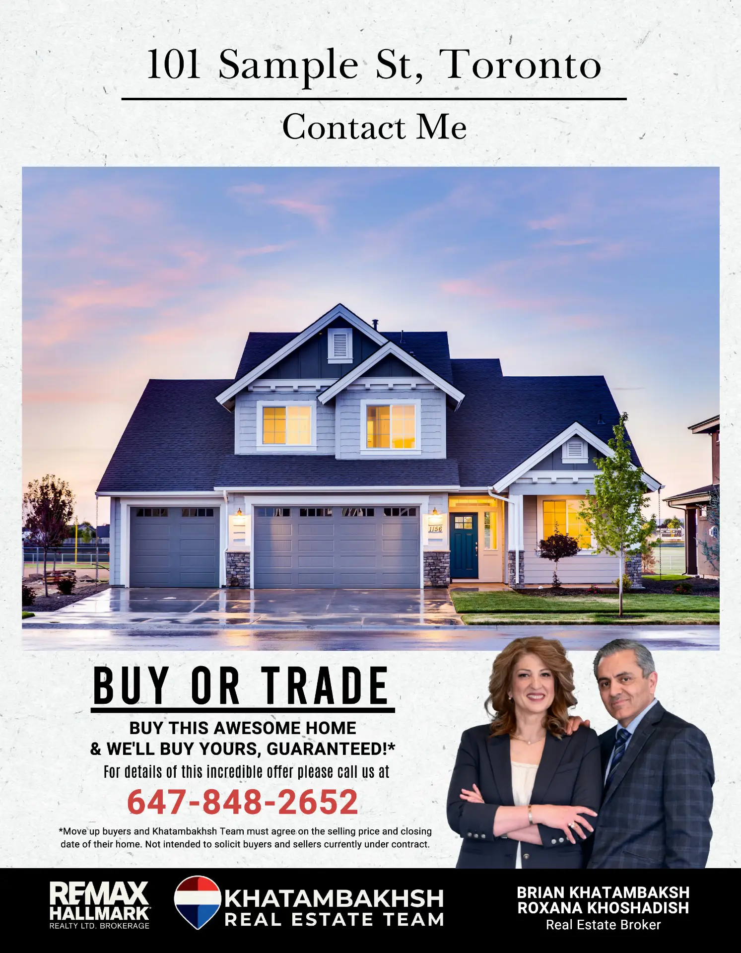 Toronto home listing sample